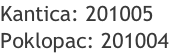 Kantica: 201005 Poklopac: 201004