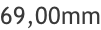 69,00mm